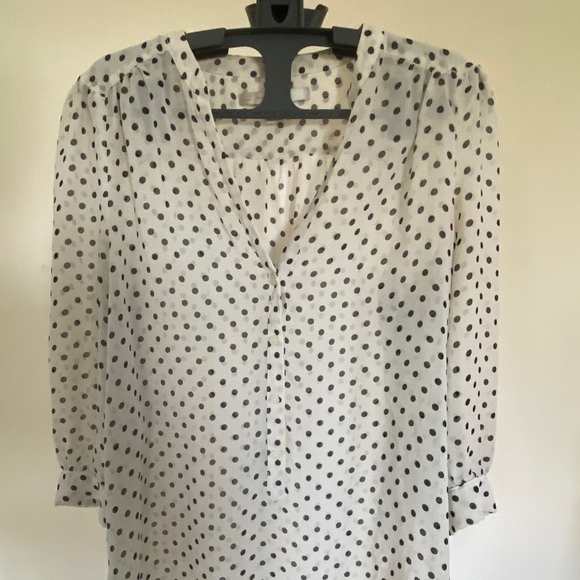 LC Lauren Conrad Tops - Lauren Conrad Polka Dot Top